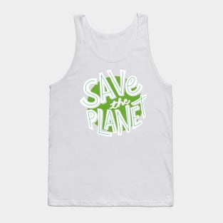 Save the planet Tank Top